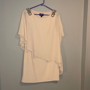 Light pink semi formal, midi dress